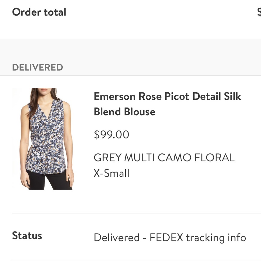 Flowered Blouse - image 2